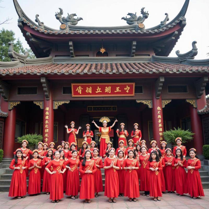 Lễ hội truyền thống tại đền thờ Nguyễn Minh Không, Ninh Bình với các hoạt động văn hóa đặc sắc