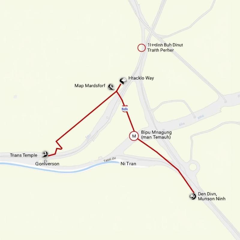 Den Tran Ninh Binh duong di chi tiet nhat