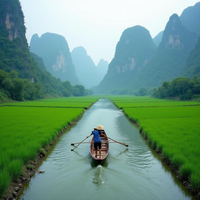 thuyen-cho-khach-du-lich-du-ngoan-tren-song-ngo-dong-ninh-binh
