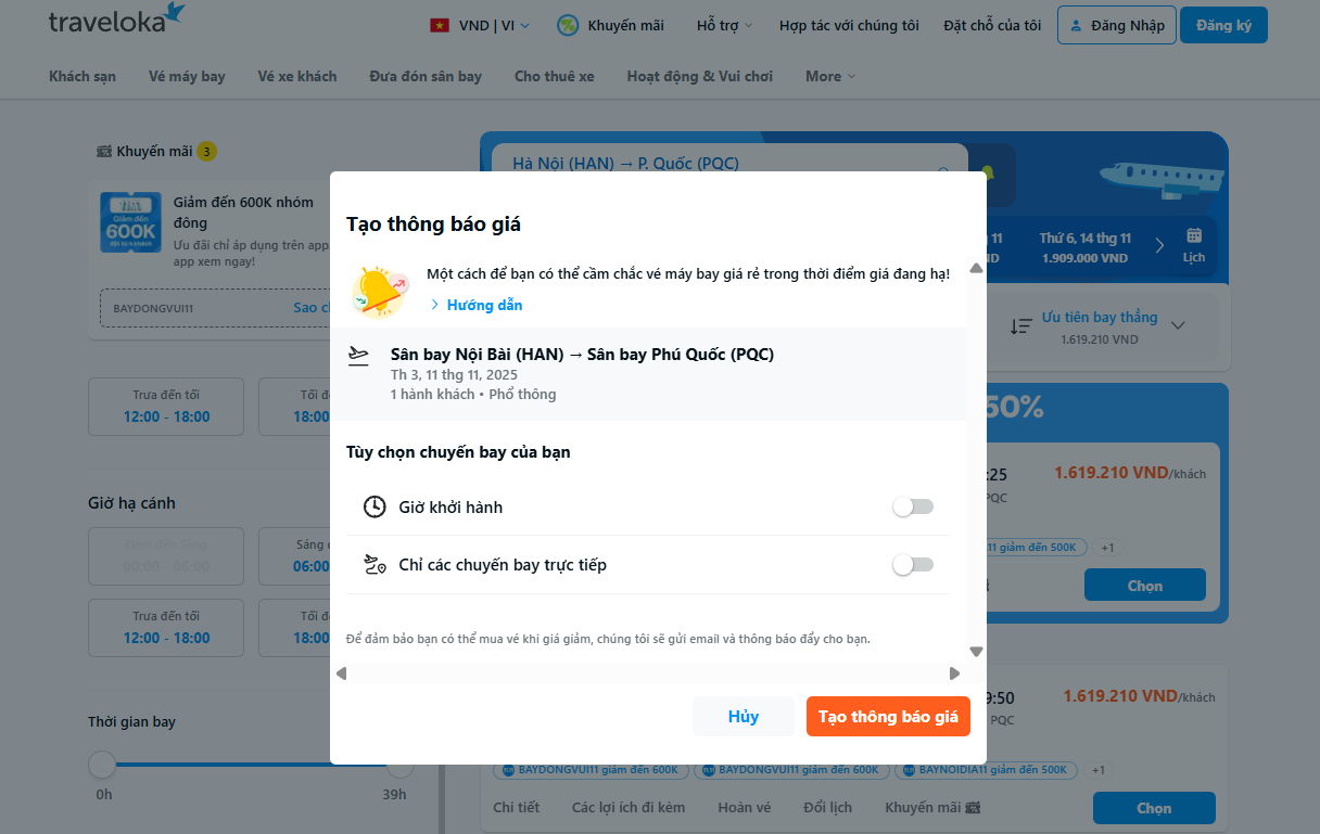 Vé máy bay rẻ đi Phú Quốc